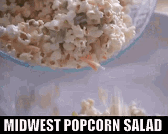 Popcorn Salad Midwest GIF - Popcorn Salad Midwest Potluck GIFs