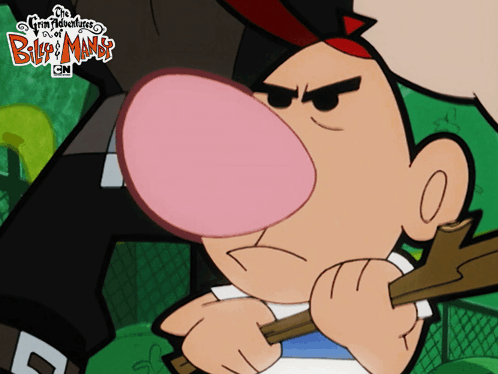 Are You Looking For Trouble Billy GIF - Are You Looking For Trouble Billy The Grim Adventures Of Billy And Mandy GIFs