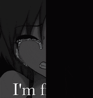 a black and white image of a person with the words i 'm foxd on it