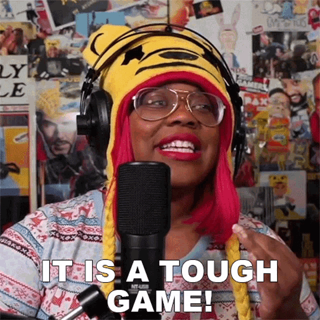 It Is A Tough Game Aychristine GIF - It Is A Tough Game Aychristine Aychristenegames GIFs