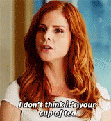 Donna Suits GIF - Donna Suits Cup Of Tea GIFs