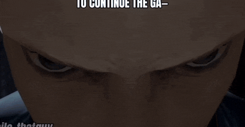 a close up of a person 's head with the words " i 'm that guy " in the bottom right corner