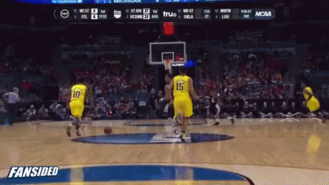 Missed It By An Inch GIF - March Madness Michigan GIFs