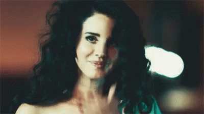 Happy Lana Del Rey GIF - Happy Lana Del Rey Laugh GIFs