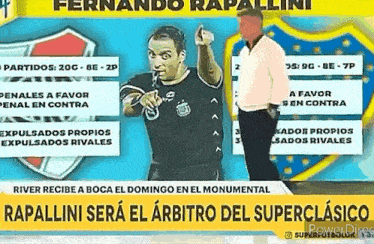 Rapallini A árbitro Superclásico GIF - Rapallini A árbitro Superclásico Fútbol Argentino GIFs