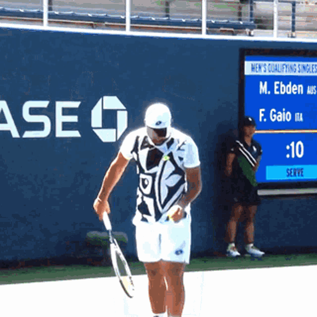 Federico Gaio Serve GIF - Federico Gaio Serve Tennis GIFs