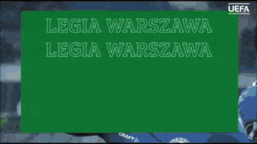 Uefa Conference League Legia Warsaw GIF - Uefa Conference League Legia Warsaw Conference League GIFs
