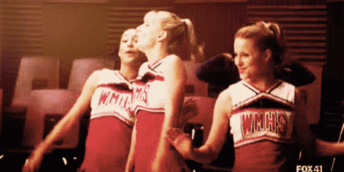Glee Unholy Trinity GIF - Glee Unholy Trinity Quinn Fabray GIFs