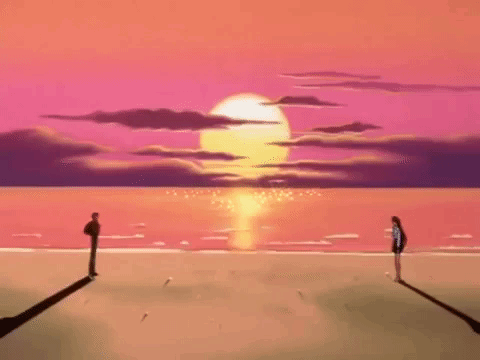 Beach Anime GIF - Beach Anime Aesthetic GIFs