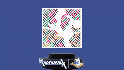 a blue background with the word reverex in white