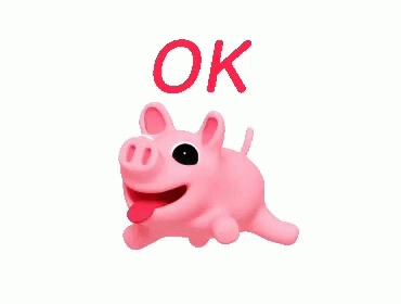 Pig Ok GIF - Pig Ok Yay GIFs