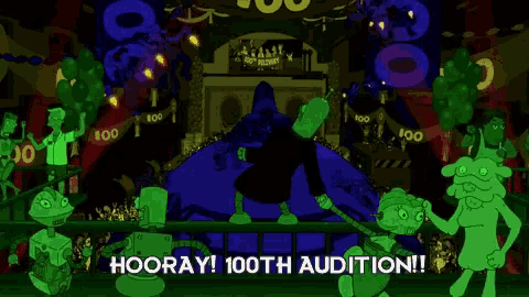 Futurama 100th GIF - Futurama 100th Audition GIFs