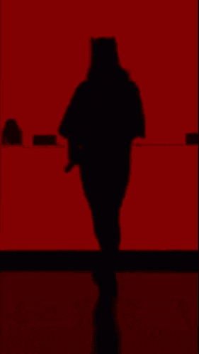 a person in a jersey with the number 23 on it is standing in a dark room .