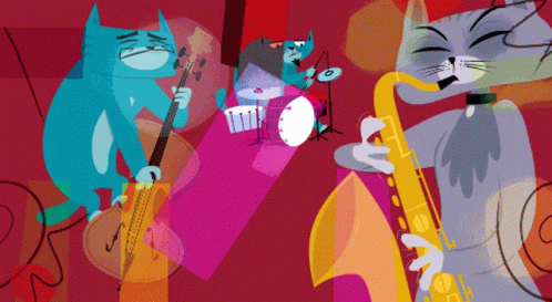 Kitty Is Not A Cat Music GIF - Kitty Is Not A Cat Music Jazz GIFs
