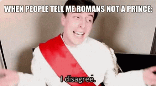 Roman Roman Sanders GIF - Roman Roman Sanders Prince GIFs