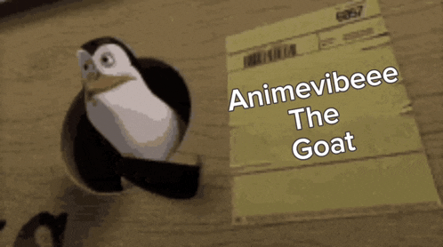 animevibeee the goat is written on a piece of paper