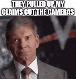 they pulled up my claims cut the cameras