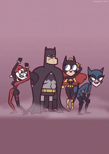 Batman Batgirl GIF - Batman Batgirl Black GIFs