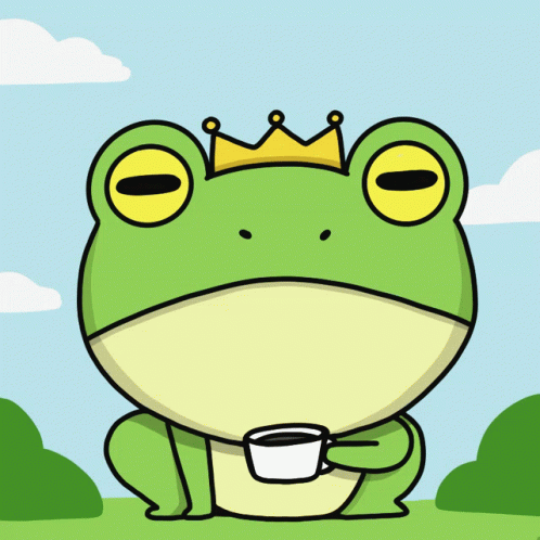Good Morning Gm Frog GIF - Good Morning Gm Frog Gm Hopper GIFs
