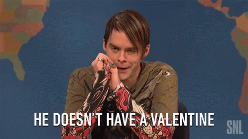 He Doesnt Have A Valentine Lonely GIF - He Doesnt Have A Valentine Lonely Sad GIFs