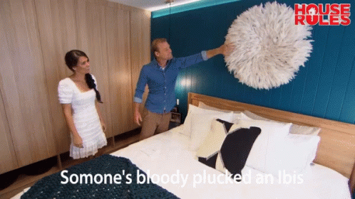 Someones Bloody Plucked An Ibis Ibis GIF - Someones Bloody Plucked An Ibis Ibis Plucked GIFs
