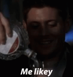 Supernatural Dean GIF - Supernatural Dean Drinking GIFs