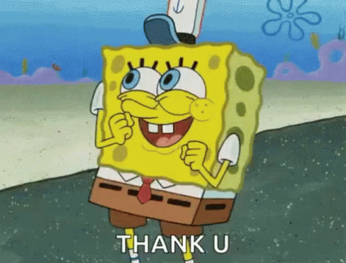 Thank U Sponge Bob GIF - Thank U Sponge Bob Cute GIFs
