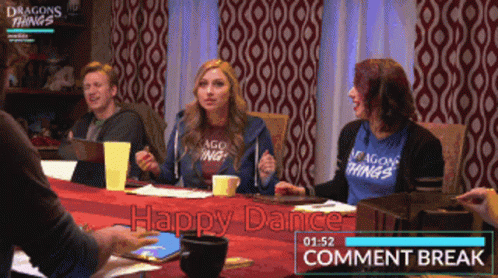 Katie Wilson Dragons And Things GIF - Katie Wilson Dragons And Things Happy Dance GIFs
