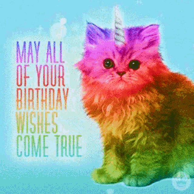 Happy Birthday Cat GIF - Happy Birthday Cat Hbd GIFs