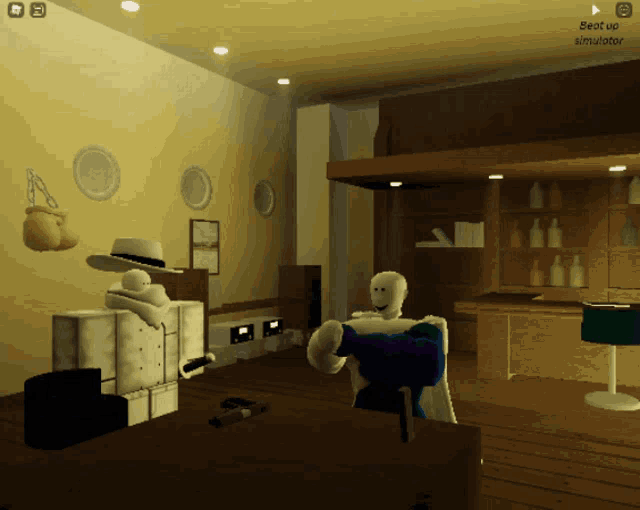 a screenshot of a video game that says ' seat up ' at the top