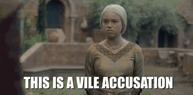 This Is A Vile Accusation Accusation GIF - This Is A Vile Accusation Accusation Vile GIFs
