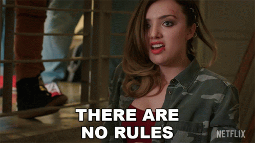 There Are No Rules Peyton List GIF - There Are No Rules Peyton List Tory Nichols GIFs