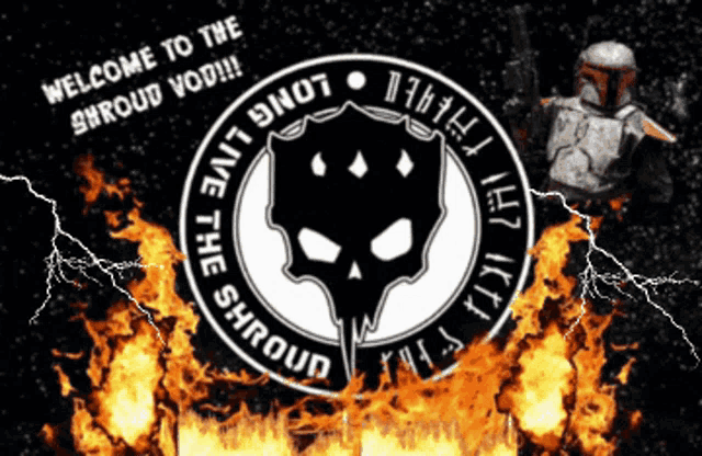 a logo that says welcome to the shroudvod