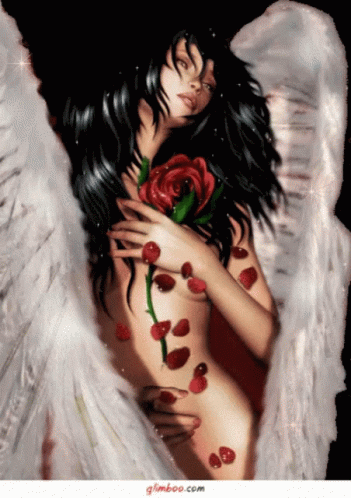 Rose Angel GIF - Rose Angel Fallen GIFs
