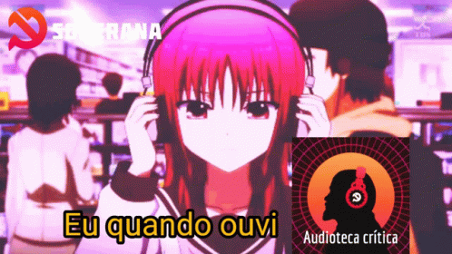 Angel Beats Audioteca Crítica GIF - Angel Beats Audioteca Crítica Anime Music GIFs