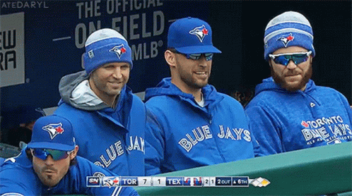 Toronto Blue Jays Pat Back GIF - Toronto Blue Jays Pat Back Baseball GIFs