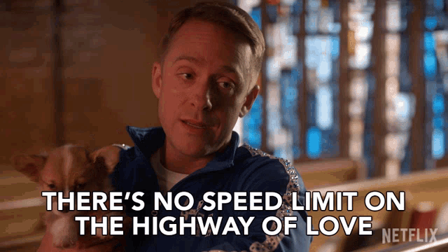 Theres No Speed Limit On The Highway Of Love Christopher Doyle GIF - Theres No Speed Limit On The Highway Of Love Christopher Doyle Max Jenkins GIFs