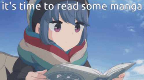 Its Time To Read Manga GIF - Its Time To Read Manga Manga Reading Time GIFs