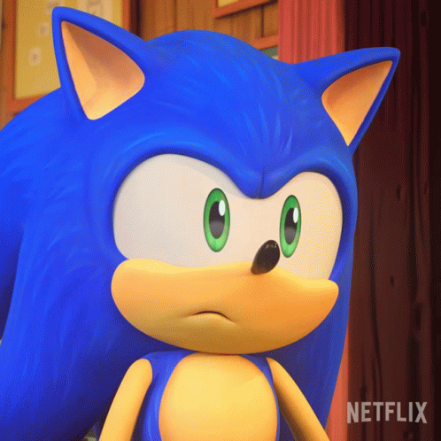 Worried Sonic The Hedgehog GIF - Worried Sonic The Hedgehog Sonic Prime GIFs