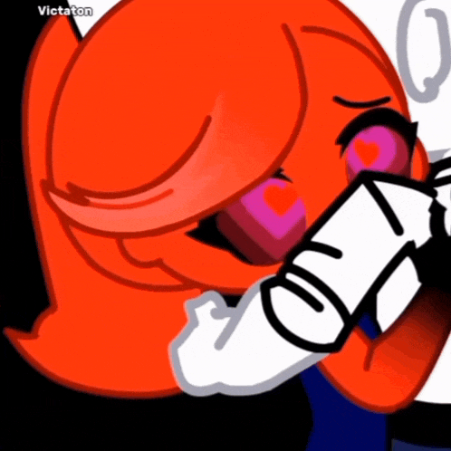 a drawing of a cartoon character with the name victoton on the bottom