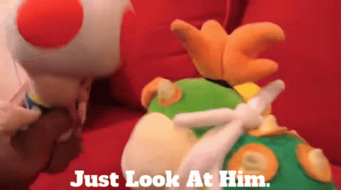 Sml Toad GIF - Sml Toad Just Look At Him GIFs