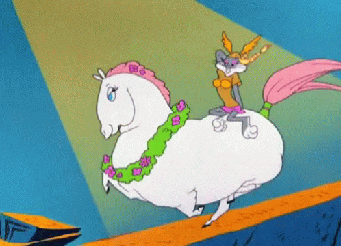 Bugs Bunny Horse GIF - Bugs Bunny Horse Riding GIFs