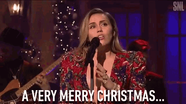 A Very Merry Christmas Singing GIF - A Very Merry Christmas Merry Christmas Singing GIFs