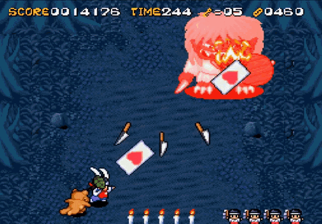 a video game with a score of 0014209