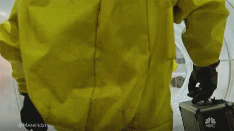 Hazmat Yellow Suits GIF - Hazmat Yellow Suits Hazardous Material GIFs