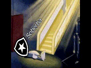 a cartoon drawing of a slide with the word soberba written on it