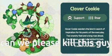 Clover Cookie Cookie Run GIF - Clover Cookie Cookie Run Crk GIFs