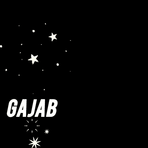 a woman flexes her muscles in front of a black background with the words kya baat hai amazing voice quality gajab