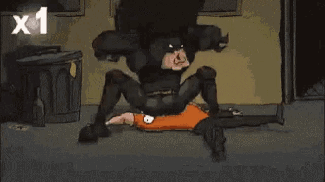 Batman Ass Eating Combo GIF