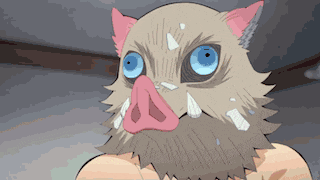 a close up of a cartoon character with blue eyes and a beard